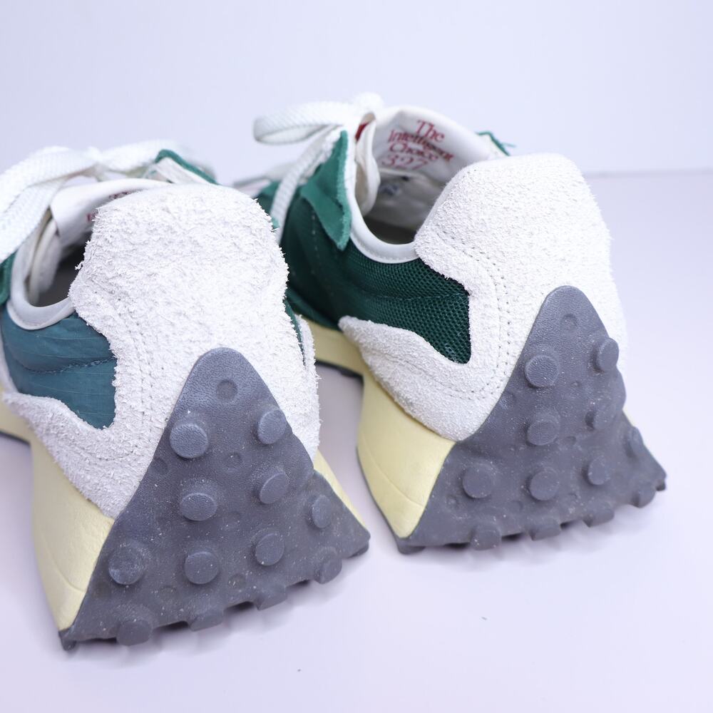 NEW BALANCE 327 Low Top Sneakers Marsh Green Lace Up Casual Women's 8 - Picture 3 of 10